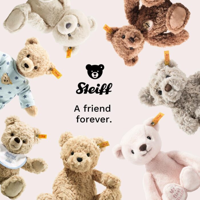 Steiff Kuscheltier Ollie Eule, Süßes Stofftier, Jungen, Mädchen & Babys ab 0 Monaten, Friends, Plüschtier Beige - Image 4