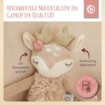 Bieco Kuscheltier Reh mit Rassel | Baby Kuscheltier ab 0 Monate Stofftier Baby Plüschtier Reh rentier - Image 4